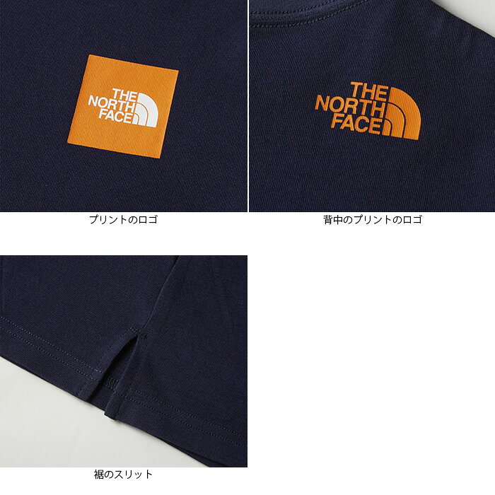 【SALE 30％OFF】THE NORTH FACE (ザ ノースフェイス) ガールズショートスリーブワンピースティー（キッズ／ガールズ）NTG32147　G S/S Onepiece Tee　半袖　クルーネック　アウトドア　デイリーユース　通学