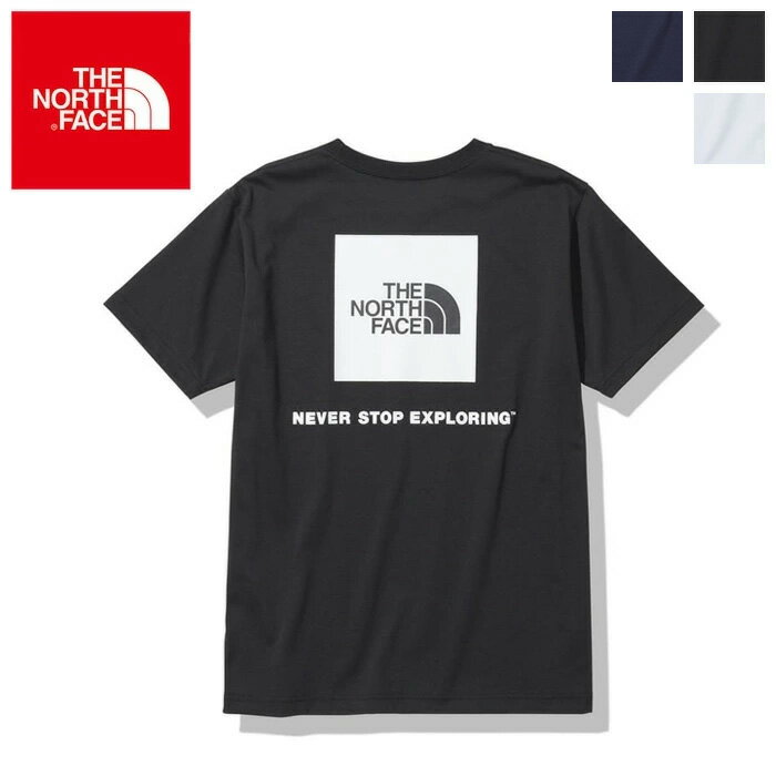 【スーパーセール 50％OFF】THE NORTH FACE (ザ ノースフェイス) ショートスリーブバックスクエアーロゴティー（メンズ）NT32144　S/S Back Square Logo Tee　半袖　カットソー　クルーネックのサムネイル