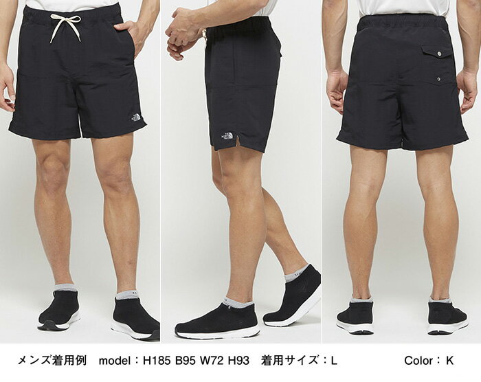 THE NORTH FACE (ザ ノースフェイス) マッドショーツ（メンズ）NB42153　Mud Short　ショートパンツ　ハーフパンツ　レジャー　アウトドア　トレッキング　キャンプ