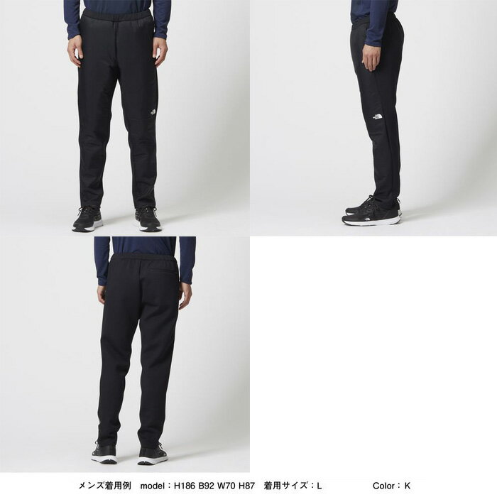 THE NORTH FACE (ザ ノースフェイス) ハイブリッドテックエアーインサレーテッドパンツ（メンズ）NB82187　Hybrid Tech Air Insulated Pant　スウェットパンツ