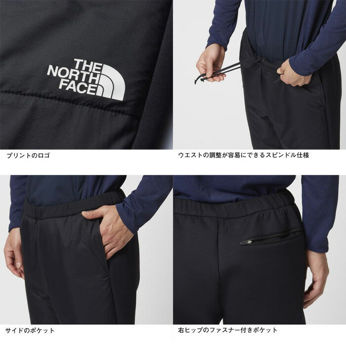 THE NORTH FACE (ザ ノースフェイス) ハイブリッドテックエアーインサレーテッドパンツ（メンズ）NB82187　Hybrid Tech Air Insulated Pant　スウェットパンツ