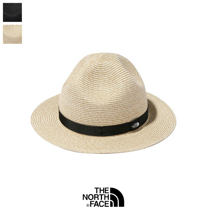 THE NORTH FACE (ザ　ノースフェイス)　ウォッシャブル マウンテン ブレイド ハット（ユニセックス）NN02237　Washable Mountain Braid Hat　ブレイドハット　麦わら帽子風