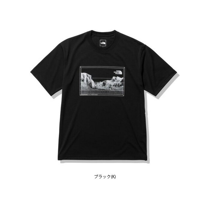 THE NORTH FACE (ザ ノースフェイス) ショートスリーブトリプルグラデーションティー（メンズ）NT32250　S/S Triple Gradation Tee　ヨセミテ・トンネルビュー　半袖　カットソー