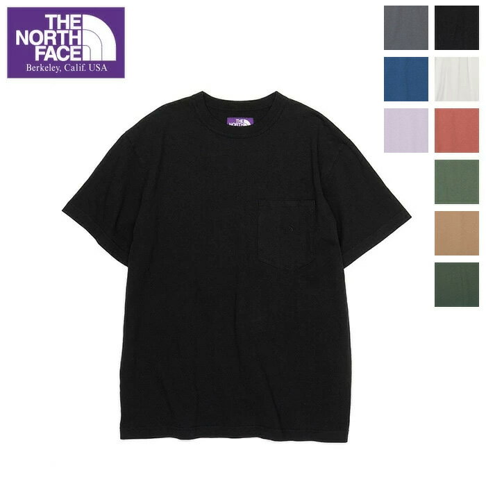 THE NORTH FACE PURPLE LABEL (ザ ノースフェイス パープルレーベル) 7oz ショートスリーブ ポケットTシャツ　NT3103N　7oz H/S Pocket Tee　半袖　カットソー　レジャー　タウンユース