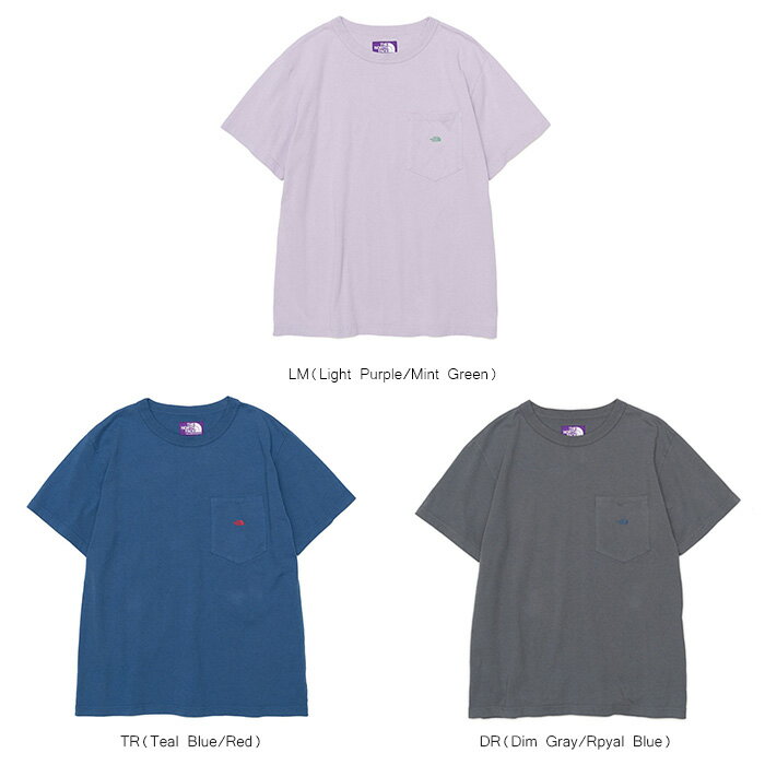 THE NORTH FACE PURPLE LABEL (ザ ノースフェイス パープルレーベル) 7oz ショートスリーブ ポケットTシャツ　NT3103N　7oz H/S Pocket Tee　半袖　カットソー　レジャー　タウンユース