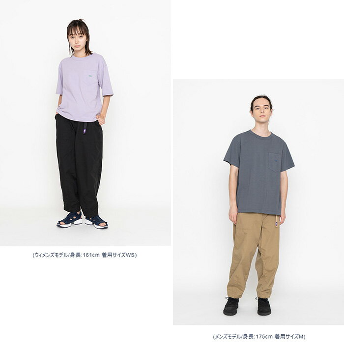 THE NORTH FACE PURPLE LABEL (ザ ノースフェイス パープルレーベル) 7oz ショートスリーブ ポケットTシャツ　NT3103N　7oz H/S Pocket Tee　半袖　カットソー　レジャー　タウンユース