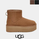 UGG (アグ) クラシック ミニ プラットフォーム 1134991 Classic Mini Platform ブーツ ショート 厚底 ソール