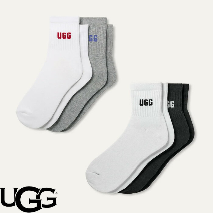 UGG (アグ)クインリン ロゴ クォーター 2 パック 1171623 Quinlin Logo Quarter 2 Pack socks ソックス 靴下