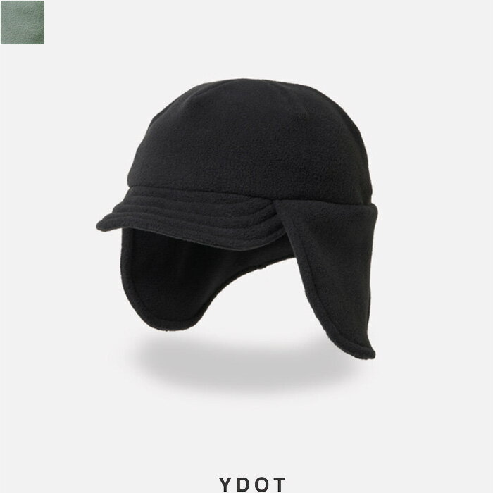 Rakuten - 【SALE 20％OFF】YDOT (ワイドット) TECH FLEECE FLAP CAP　YU01601　フリースキャップ　イヤーフラップ付き　マイクロフリース