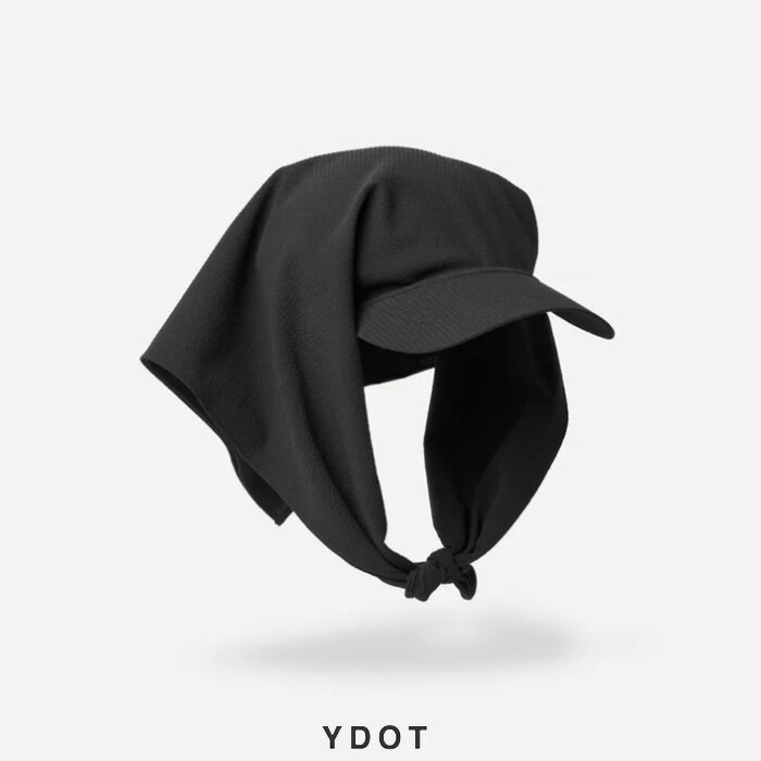 Rakuten - YDOT (ワイドット)BREATHING SCARF CAP　YU01701　キャップ　通気性　UV遮蔽　軽量　スカーフ