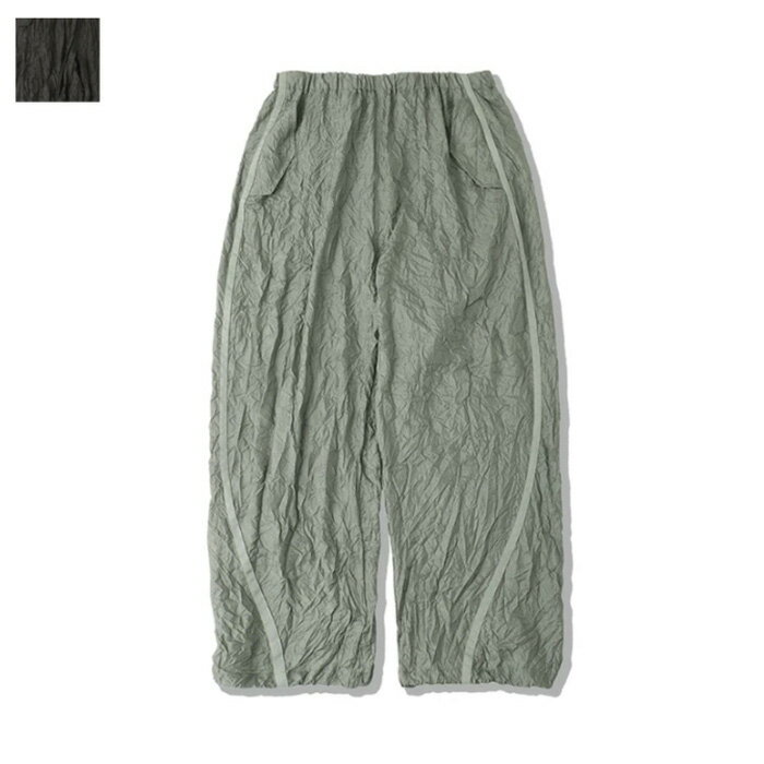 Rakuten - 【SALE 20％OFF】YDOT (ワイドット) ナイロンオーバーパンツ　YU61501　WRINKLE NYLON OVER PANTS　光沢　パンツ　ナイロン　撥水加工