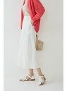 【SALE／20 OFF】ベイカー風セミワイドパンツ human woman ヒューマン ウーマン パンツ その他のパンツ ホワイト ブルー【RBA_E】【送料無料】 Rakuten Fashion