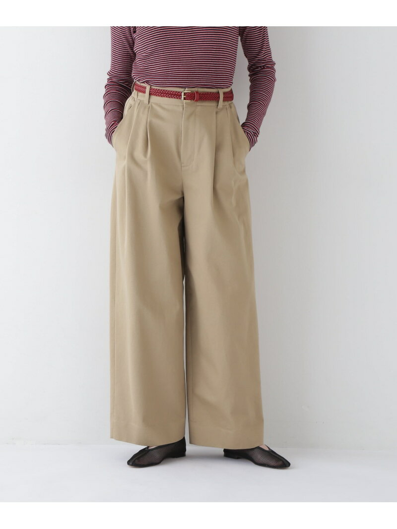 【SALE／50%OFF】◆36/2ウェポンタックパンツ human woman ヒューマン ウーマン パンツ その他のパンツ ベージュ【RBA_E】【送料無料】[Rakuten Fashion]