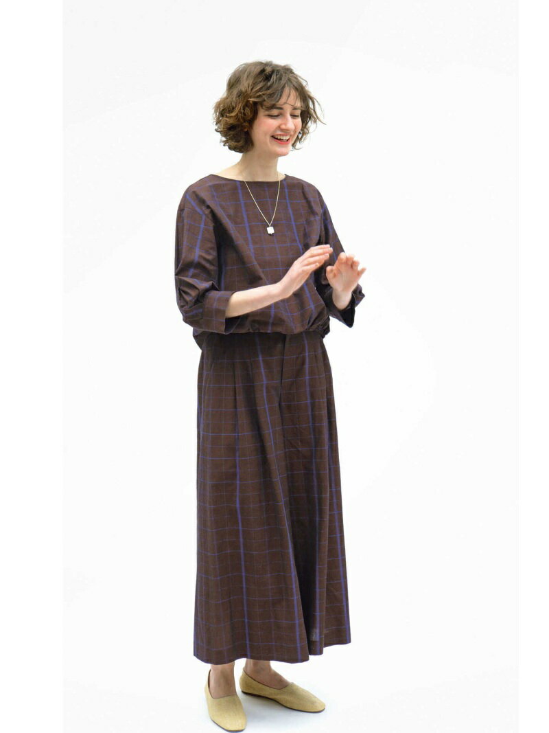 【SALE／60%OFF】◆≪Japan Couture≫ワイドパンツ human woman ヒューマン ウーマン パンツ その他のパンツ ブラウン ベージュ【RBA_E】【送料無料】[Rakuten Fashion]のサムネイル