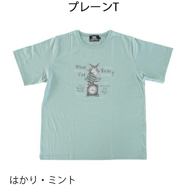ダヤン・わちふぃーるどのDAYANアイテムダヤンの「プレーンT・はかり/ミント」