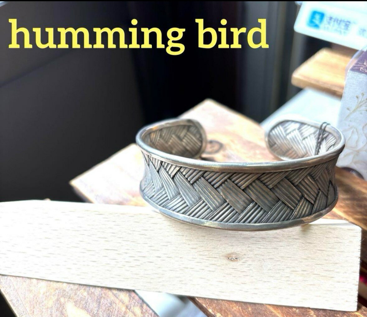 カレンシルバー　バングル　カレン族　タイ　チェンマイ