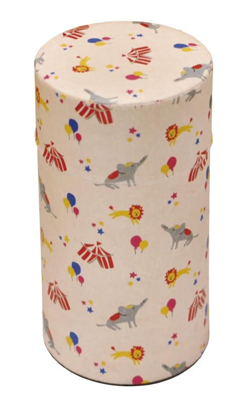 ヤマコー(Yamaco) 茶筒 茶缶 ぽッ・かん ファンタジー サーカス L おしゃれ 可愛い 茶葉 お茶 紅茶 コ..