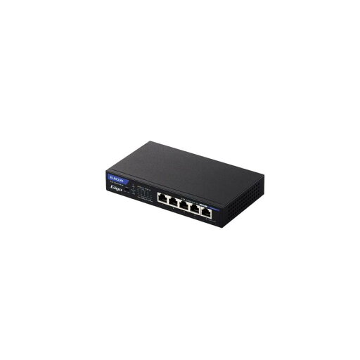 エレコム スイッチングハブ 5ポート ノンインテリジェント Giga対応 PoE給電対応 ACアダプタ給電 小型 法人向け ブラック EHB-UG2C05E-PL エレコム スイッチングハブ 5ポート ノンインテリジェント Giga対応 PoE給電対応 ACアダプタ給電 小型 法人向け ブラック EHB-UG2C05E-PL