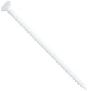 TOEI LIGHT(トーエイライト) ラインテープ釘(500本) ホワイト焼付 2.6×63mm 約500本入 G1499
