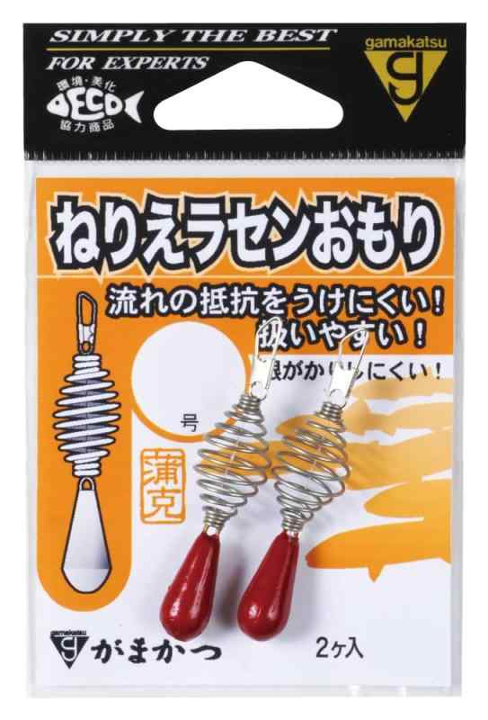 がまかつ(Gamakatsu) ねりえラセンおもり