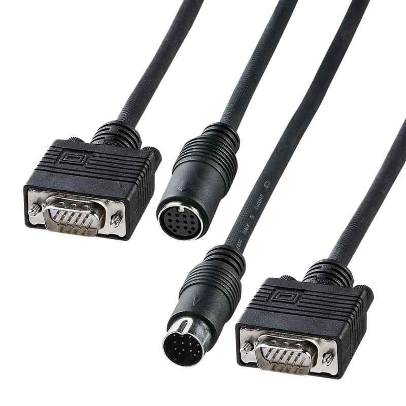 サンワサプライ ディスプレイ工事配線ケーブル(アナログRGB)