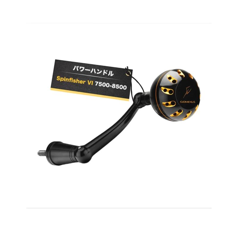 ゴメクサス ペン ハンドル LPB 65mm / 75mm / 92mm スピニング海水リール 用 パワーハンドル ノブ付き Penn ペン spinfishe...