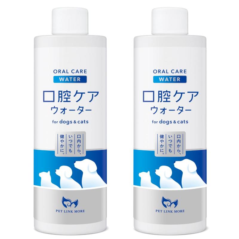 PETLINKMORE 口腔ケアウォーター 犬用 猫用 液体歯磨き デンタルケア 歯石取り 歯垢除去 口臭ケア 飲料..