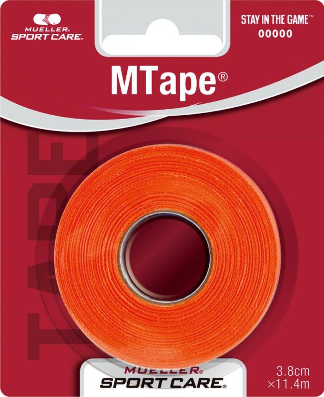 Mueller(ミューラー) Mテープ チームカラー ブリスターパック 38mm 非伸縮コットンテープ Mtape Team Color Blister Pack