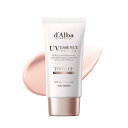 ダルバ(d'Alba) トーンアップ UVエッセンス サンクリーム - SPF50+/PA++++ 化粧下地 日焼け止め 美容液 汗と水に強い ウォータープルーフ イージーウォッシャブル 一度に落とせる ファンデフリー
