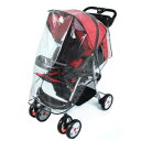 geneX ペットカート レインカバー 防雨 防寒 ペット用 散歩 子犬 老犬 フリーサイズ 汎用(4)