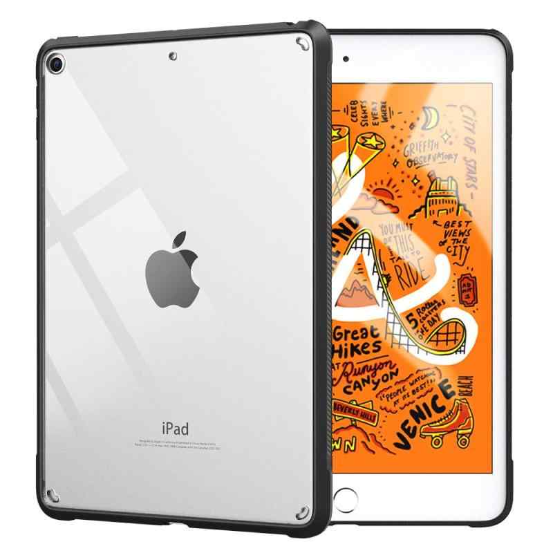 iPad mini5ケース 2019 保護カバー Dadanism iPad mini5 2019 第五世代カバー 7.9インチ 新型 TPU縁 背面PCハードケース 透明背面カバー アイパッド ミニ5 タブレットケース 保護カバー 四角加固 擦り傷防