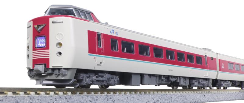 KATO Nゲージ 381系 ゆったりやくも ノーマル編成 グレー台車 7両セット 鉄道模型 電車 10-1779
