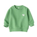 無印良品 スウェットシャツベビー あたまするっと二重編み刺繍入りスウェットシャツユニセックスベビー