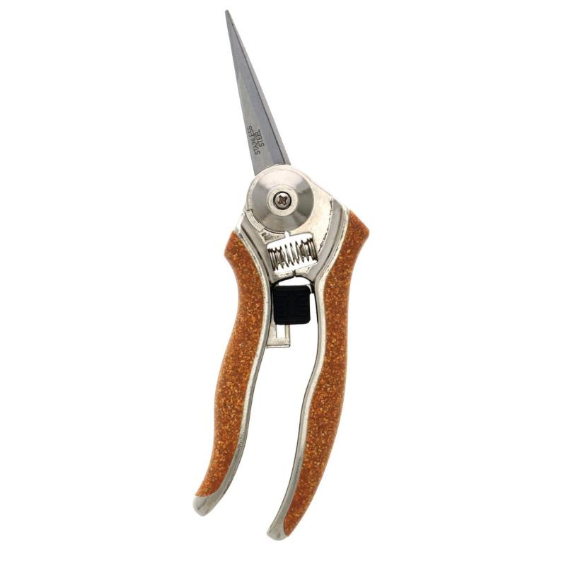 高儀(Takagi) コルク柄 コンパクト ステンレス 芽切鋏 170mm 最大切断径 約φ5mm(刃元) さびにくい 手に..