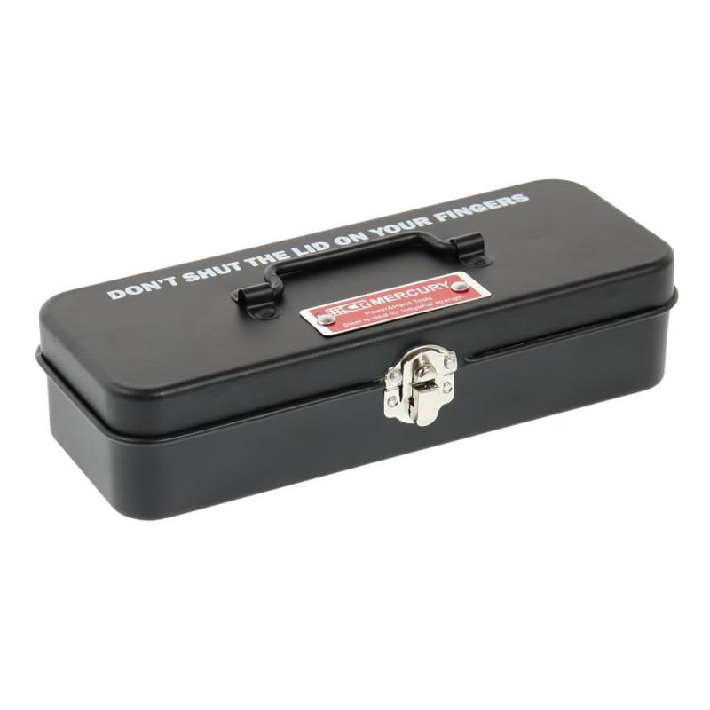 キーストーン 収納ケース・ボックス マットブラック 高さ/約4.5cm, 幅/約21cm, 奥行/約8cm