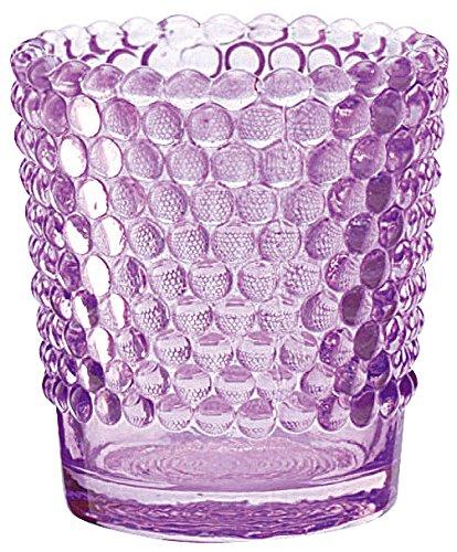 カメヤマキャンドルハウス キャンドルホルダー ホビネルグラス アンバー (ティーライト・サンプラーサイズにおすすめ)