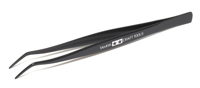タミヤ クラフトツールシリーズ No.3 ツル首ピンセット 74003