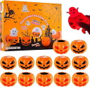 ハロウィン おもちゃ カボチャ 幽霊 玩具 12個セット スクイーズ玩具 ストレス解消 子供 可愛い シリコン 景品 置物 仕掛け ハロウィン 飾り 装飾 パー...