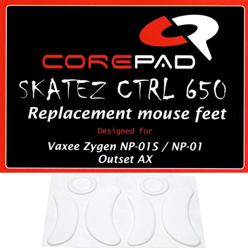 Corepad Skatez Vaxee Zygen NP-01S Wireless/Vaxee Zygen NP-01 / Vaxee Outset AX/Vaxee Outset AX Wireless用マウスソール 2set【】