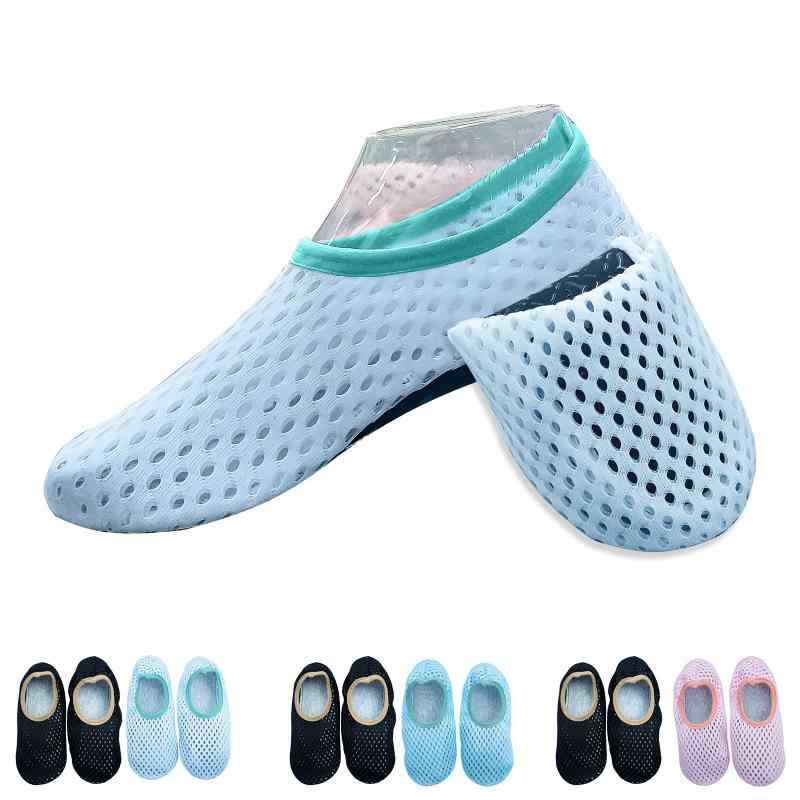 [bhcanae] ルームシューズ 夏 蒸れない 2足入り 携帯スリッパ 静音 滑り止め 室内履きシューズ 洗える ..