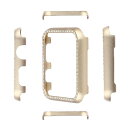 GAACAL Apple watch フレーム ケース アップルウォッチ保護ケース装着簡単 ダイヤカットストーン付き 金属 キラキラ 超薄型 耐衝撃新型Ultra Series8 7 SE カバー Series6 5 4カバー