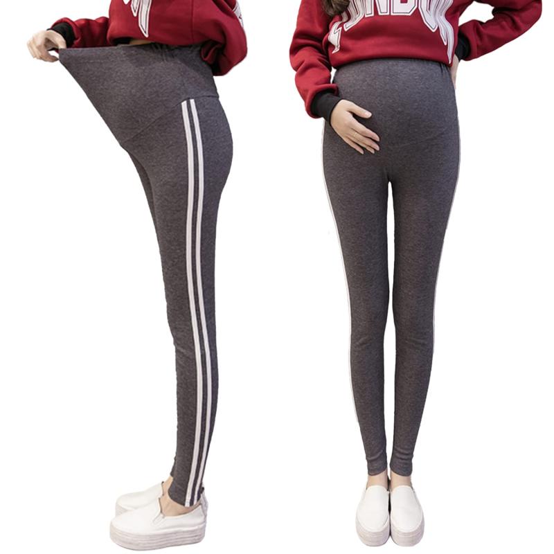 [Spring&amp;Leaf] マタニティ レギンス アジャスター付 「通気性・肌触りが良く、オールシーズンで長く着用可能」