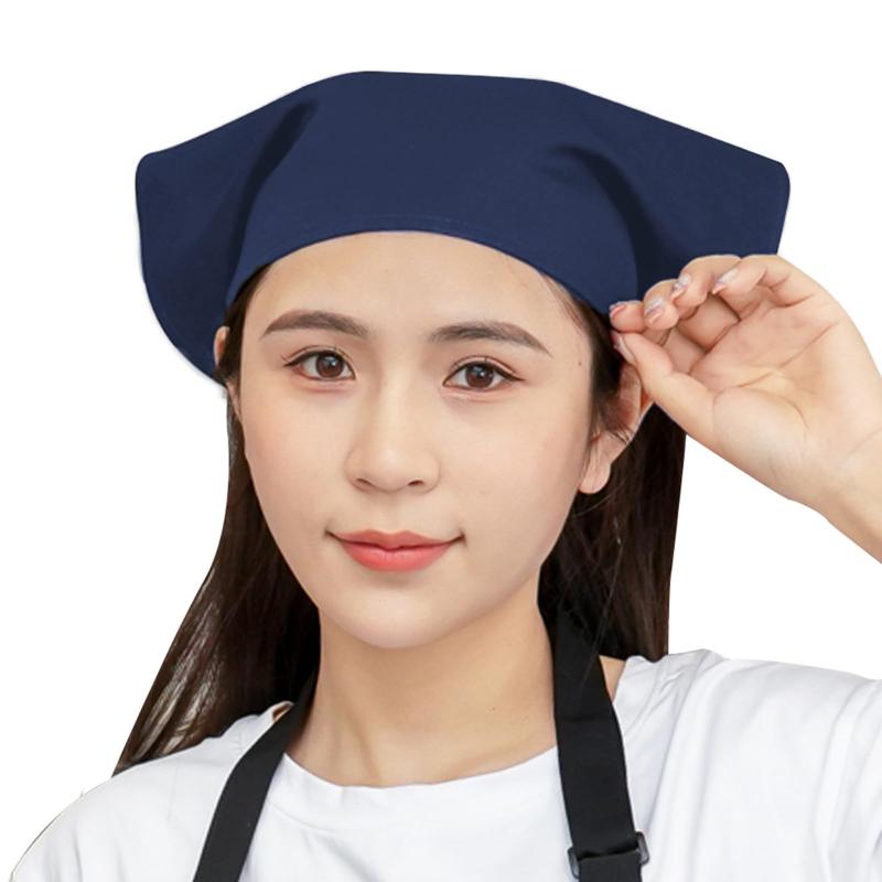 [cozycube] 三角巾 2枚セット 大人用 通気性が優れ レディース メンズ 混紡布 紐タイプ 結びやすい キッチン用 おしゃれ シンプル 仕事用 料理教室 家庭用 カフェ しわになりにくい 清掃 美容院