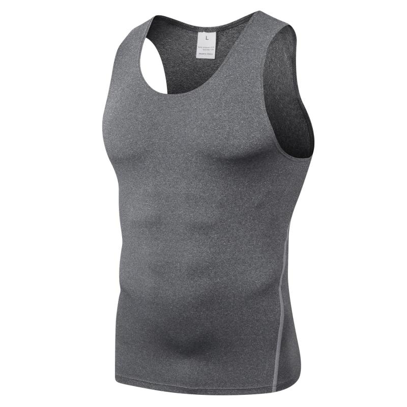 [THREEGUN] タンクトップ コンプレッション メンズ ノースリーブ 筋トレ スポーツインナー トレーニングウェア ジムウェア スポーツ 吸汗速乾 ストレッチ 夏