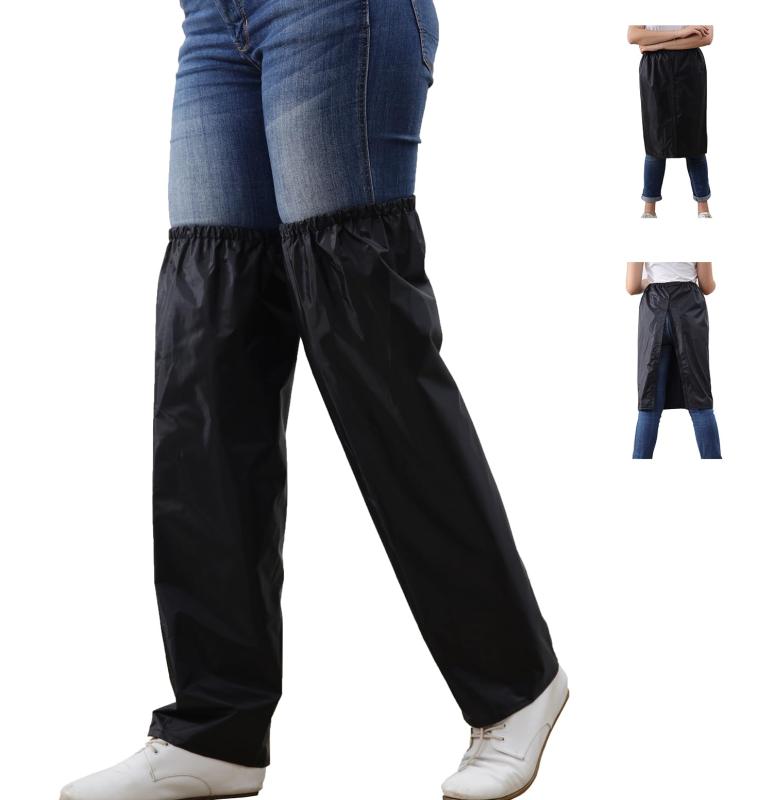 [AISHITE] 雨よけレッグカバー レインレッグカバーにも エプロンにも 2way仕様 サッと履ける 水はねガ..