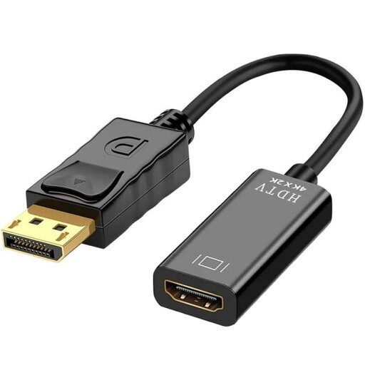 4K 2K DisplayPort to HDMI 変換アダプタ - 単方向, ディスプレイポート to HDMI ケーブル, 逆方向非対応, ブラック (DisplayPort to HDMI Adapter) 4K 2K DisplayPort to HDMI 変換アダプタ - 単方向, ディスプレイポート to HDMI ケーブル, 逆方向非対応, ブラック (DisplayPort to HDMI Adapter)