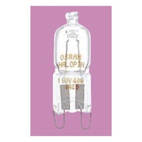 三菱 ミラーなしラインボルトハロゲンランプ ハロピンHALOPIN 110V 40W クリア G9口金 JD110V40W/G9/P/H