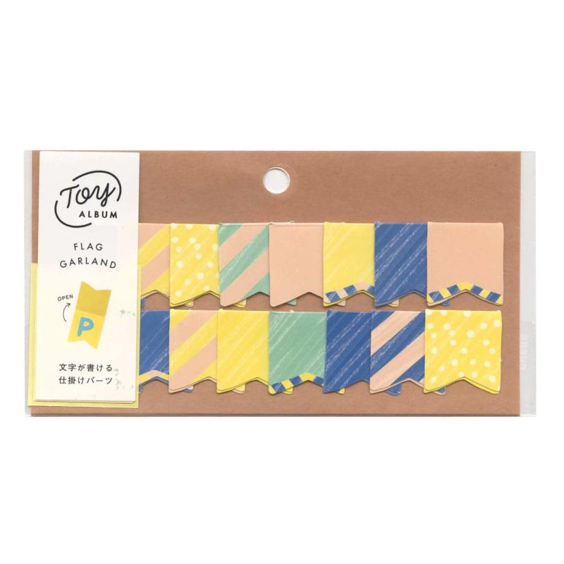いろは出版 トイアルバム ミニ仕掛けパーツ 【フラッグガーランド】 GTFG-01