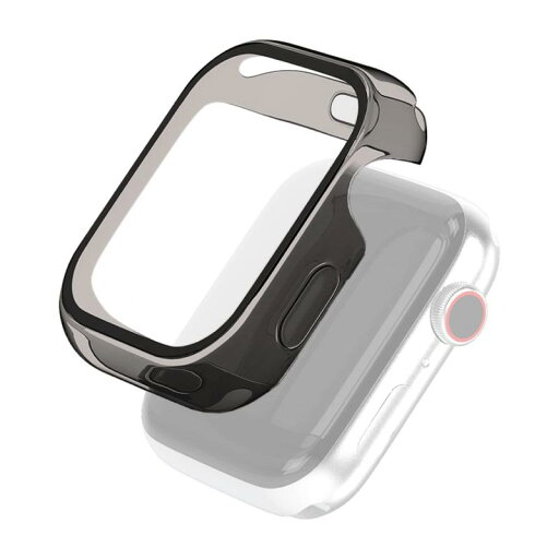 エレコム Apple Watch 40mm フルカバーケース ハイブリッド クリアブラック AW-40CSUCBKC エレコム Apple Watch 40mm フルカバーケース ハイブリッド クリアブラック AW-40CSUCBKC
