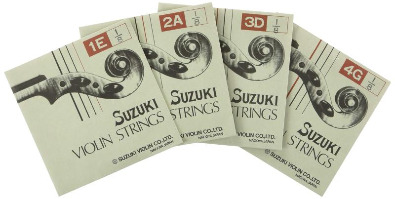 鈴木バイオリン製造 (SUZUKI) バイオリン弦 セット 1/8 用
